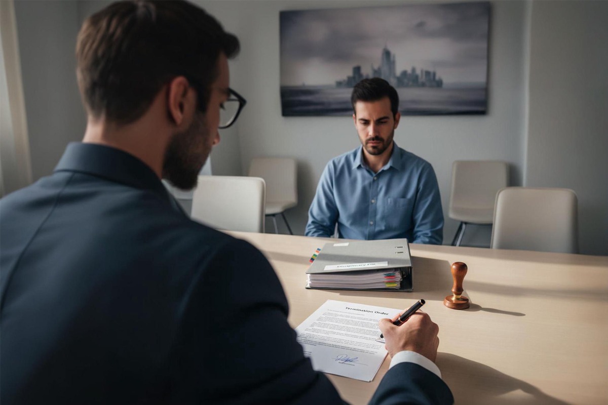 مراحل اخراج کارمند